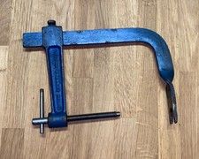 VINTAGE LONGBRO ADJUSTABLE VALVE SPRING COMPRESSOR CLASSIC CAR MECHANICS TOOLS