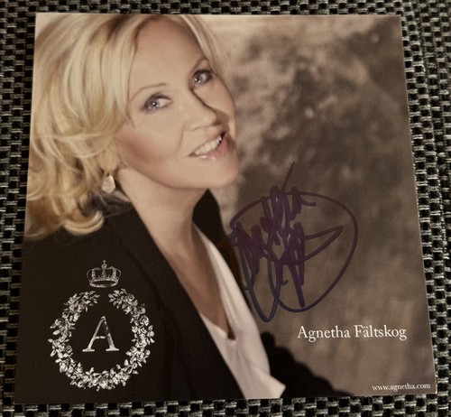 Agnetha faltskog signed - agnetha,