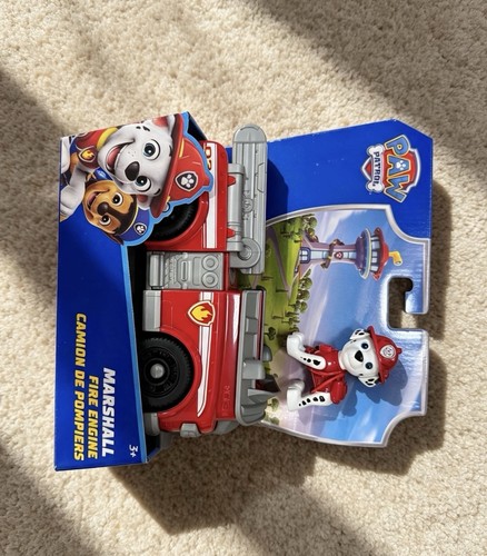 Marshals firetruck and marshal - and,