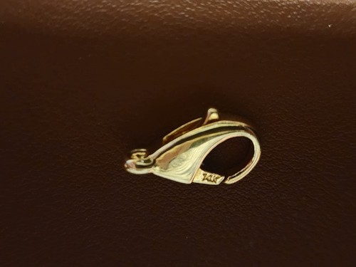 Big 14k yellow gold lobster - big,