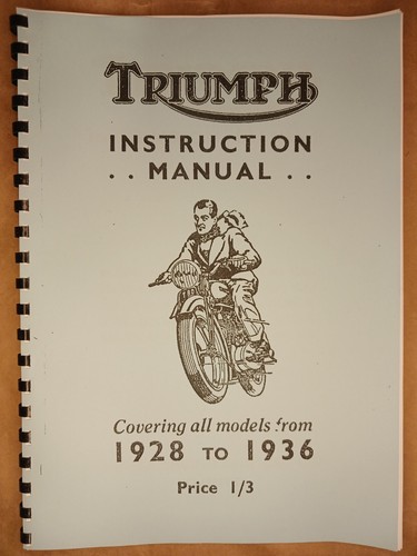 Triumph instruction manual all - manual,