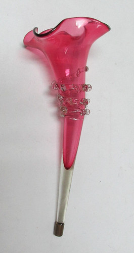 Antique cranberry epergne - antique,