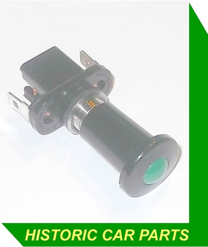 Green illuminating push pull - green, push-pull