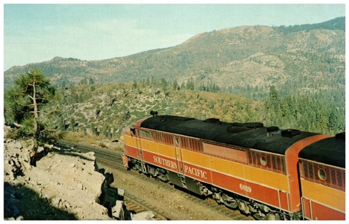 Railroad train 6019 - train, southern