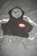 CUTE GREY TEDDY BEAR  WEARING