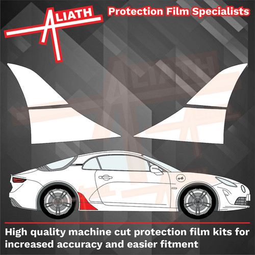 Fits alpine a110 2017 rear - 2017-,