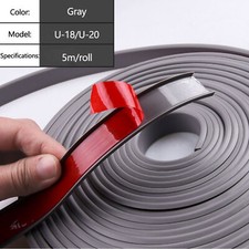 18mm/20mm U-Shape Furniture Edge Banding TPE Flexible Shelf Edge Protector Tape