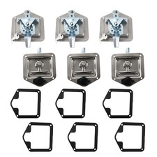 6X FOLDING T HANDLE LOCK FLUSH