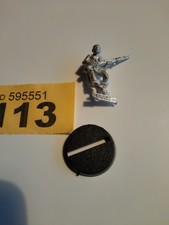 GAMES WORKSHOP `NECROMUNDA` RATSKIN BRAVE with MUSKET (NEW UNPAINTED METAL)