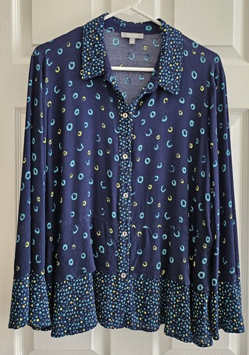 Habitat large blouse - large, navy