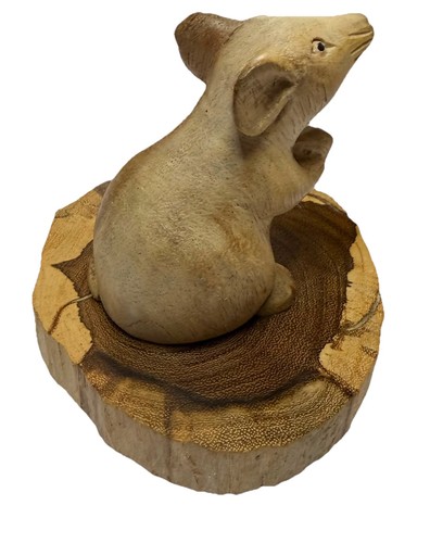Quality wooden carved - wooden, figure