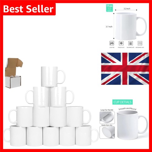 Sublimation mugs 11oz - mugs, white
