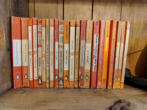 Vintage orange penguin books - vintage,