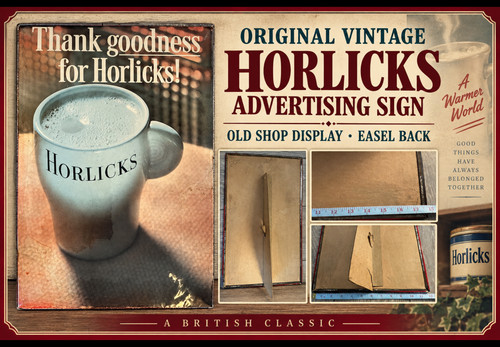 Original vintage horlicks - original,