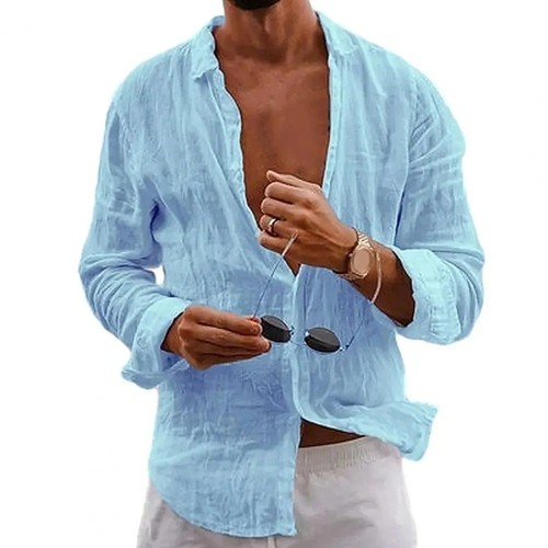 Mens cotton linen beach - mens,