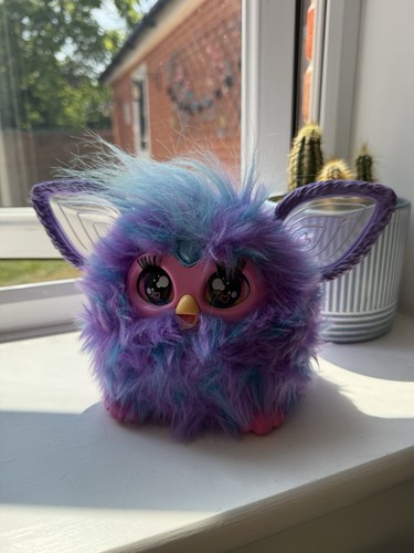 Furby purple interactive toy - purple,