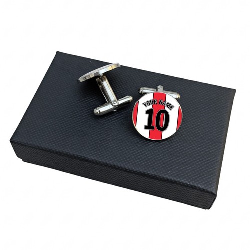 Red white stripes football - red, &