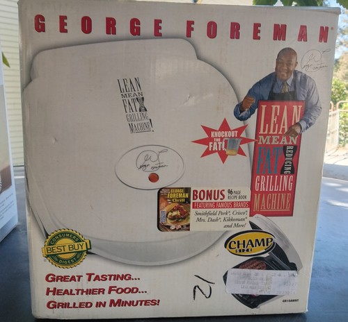 George foreman grill gr10awht - george,