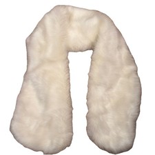Ivory Faux Fur Bridal Wrap