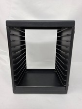 Black plastic dvd storage - dvd,