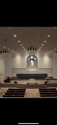 Church pews slightly used 48 - ,