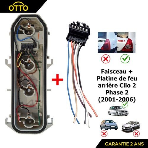 Partsline rear tail light - rear,