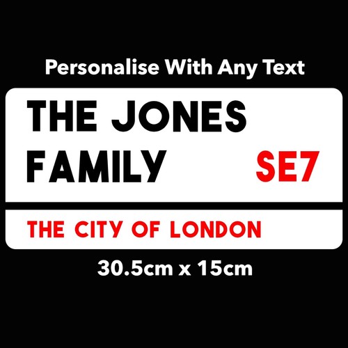 Personalised london style - personalised,