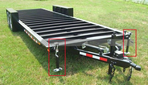 2pcs 8000lbs trailer - 8000lbs,