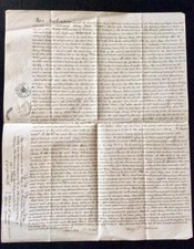 1857 ORIGINAL DOCUMENT LAND