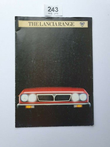 The lancia range 1982 - the,