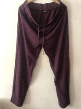 Rick And Morty Purple Pyjama Lounge Chill Relax Bottoms Pants Cotton Size XL￼