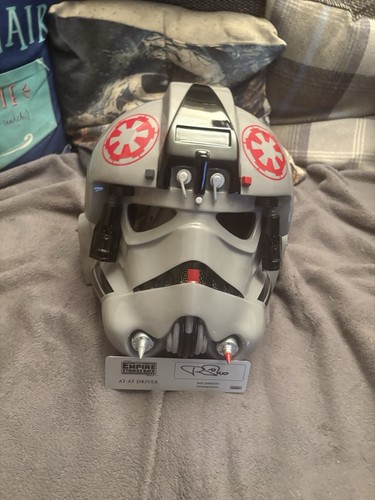 Pilots helmet and signed - at,