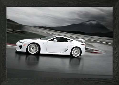 Lexus lfa framed wall art - lexus,