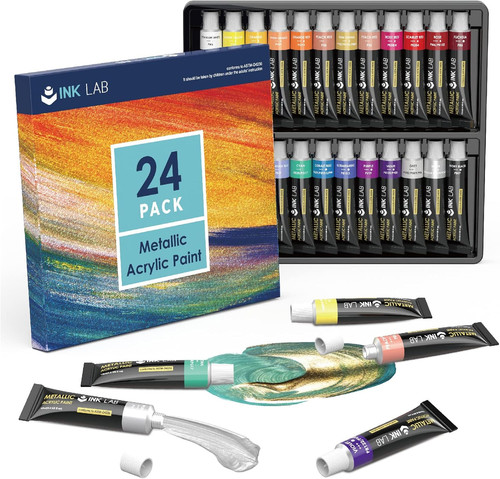 Ink lab metallic - metallic, acrylic