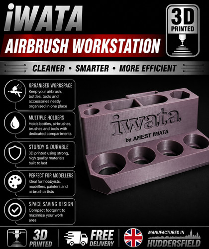 Iwata airbrush workstation - airbrush,