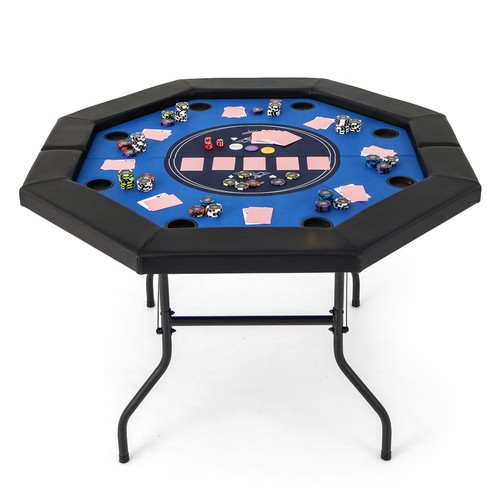 Costway 130cm foldable poker - foldable,