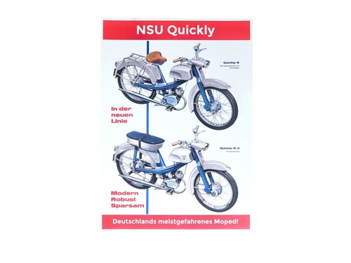 Advertising poster 50s 60s for