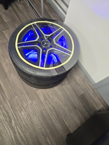 Mercedes alloy wheel and - , tyre