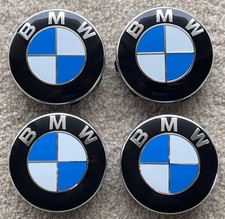 4X 68MM BMW ALLOY WHEEL CENTER