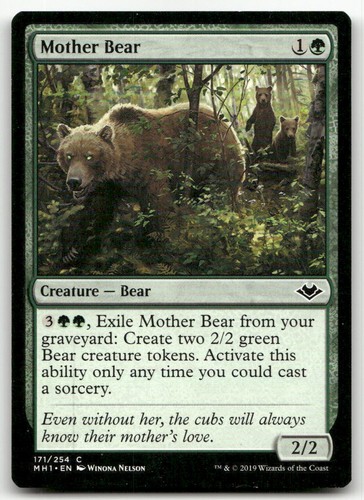 Mother bear 171 modern - mother,