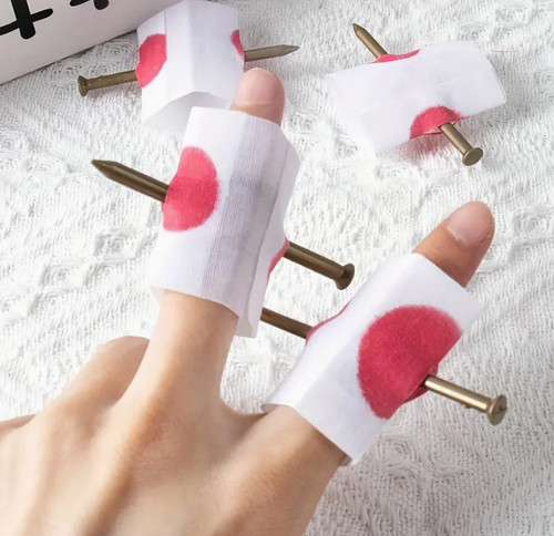 10pcs scary trick nail - 10pcs,