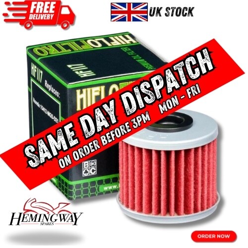 Hf117 hiflo premium oil filter - hf117,