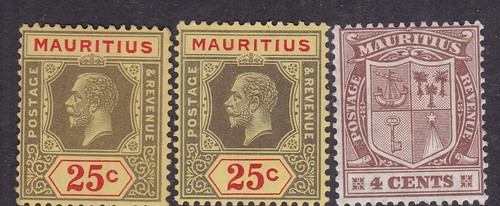 MAURITIUS^^^sc#154,154a,167