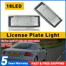 1Pair ABS White LED Rear