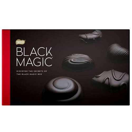 Black magic dark chocolate - black,
