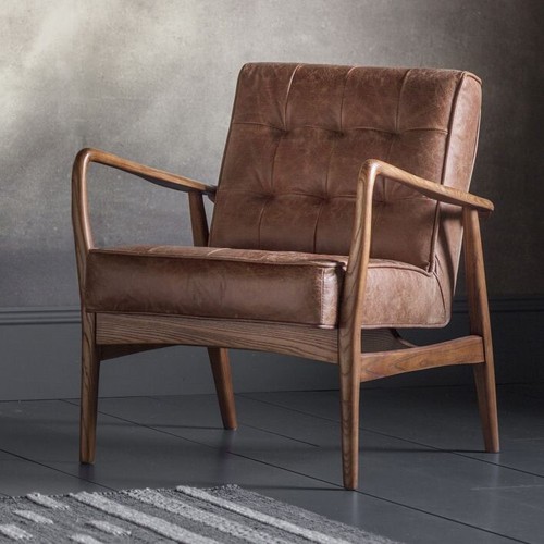 Genuine real leather buttone - real,