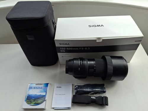 Sigma 150 600mm - f5-6.3, dg