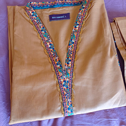 Bin saeed men brown - men's,