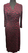 Oasis Red Animal Leopard Print