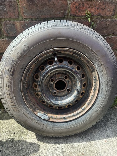 Caravan wheel and tyre - caravan, 165r